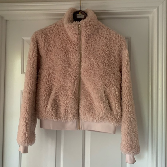 Celebrity Fashion by Hera Collection Sherpa Pink Jacket - Picture 4 of 16